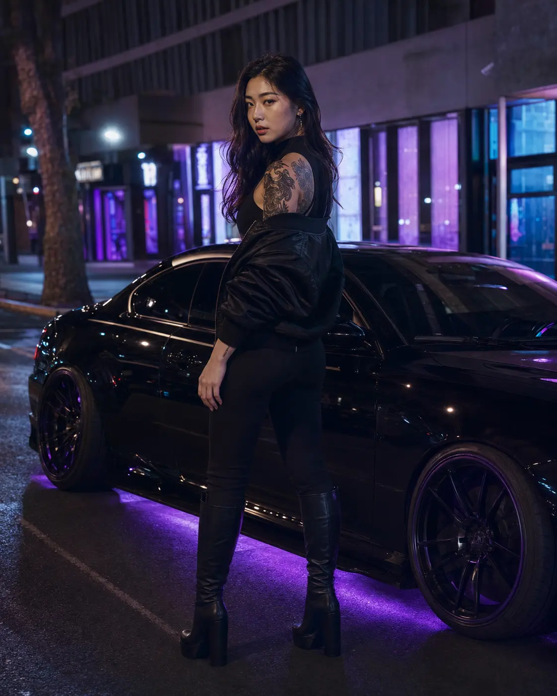 Nari Park · Blackwork